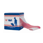 VIVA NASTRO SEGNALETICO 70mmX200m SICUREZZA ROSSO/BIANCO