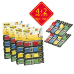 SEGNAPAGINA Post-it PACK 4+2 BLISTER 140 INDEX MINI IN 4 COLORI CLASSICI