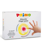 PRIMO - MOROCOLOR BOX 6 COLORI A DITA 250ml PRIMO
