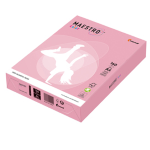 CARTA MAESTRO COLOR A4 210x297mm 160gr 250fg ROSA TENUE PI25 MONDI