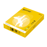CARTA MAESTRO COLOR A4 210x297mm 80gr 500fg GIALLO FORTE IG50 MONDI