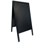 LAVAGNA NERA A CAVALLETTO 69x125cm SANDWICH Securit