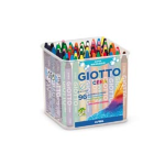BARATTOLO 96 PASTELLI CERA 90mm Ã¸ 8.5mm GIOTTO