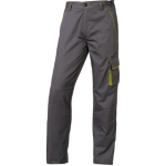 DELTAPLUS PANTALONE da LAVORO M6PAN grigio/verde Tg. XL PANOSTYLEÂ®