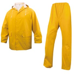 DELTAPLUS COMPLETO IMPERMEABILE EN304 Tg. L giallo (giacca+pantalone)