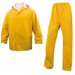 DELTAPLUS COMPLETO IMPERMEABILE EN304 Tg. L giallo (giacca+pantalone