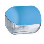 MAR PLAST Dispenser carta igienica rt/interfogliata azzurro Soft Touch