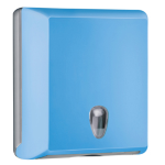 MAR PLAST Dispenser asciugamani piegati C/Z azzurro Soft Touch