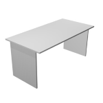 ARTEXPORT SCRIVANIA LINEARE 160X80cm GRIGIO - EASY