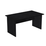 ARTEXPORT SCRIVANIA LINEARE 140X80cm NERO VENATO - EASY