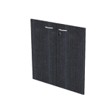 ARTEXPORT COPPIA ANTE in MELAMIN. x Mob.BASSO NERO VENATO - EASY