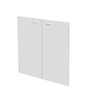 ARTEXPORT COPPIA ANTE in VETRO SATINATO x Mob.BASSO - EASY