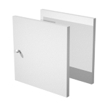 ARTEXPORT COPPIA ANTINE GRIGIO ALLUMINIO per LIBRERIA RAINBOW