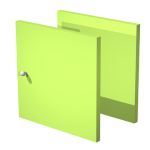 ARTEXPORT COPPIA ANTINE VERDE NEON per LIBRERIA RAINBOW