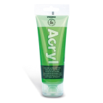 PRIMO COLORE ACRILICO FINE tubo da 75ml VERDE FLUO