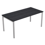ARTEXPORT SCRIVANIA LINEARE 180X80cm NERO VENATO FRASS. - EASY Plus