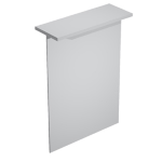 ARTEXPORT SOPRALZO RECEPTION per SCRIVANIE da 80cm GRIGIO - EASY