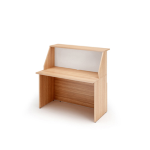 ARTEXPORT MODULO RECEPTION SOPRALZO+DESKTOP 120x76x117cm CILIEGIO AR. /BIANCO - PRESTIGE