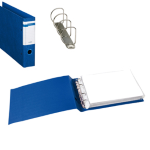 Raccoglitore STELVIO F A4 40 4D blu 30x22cm Album SEI ROTA