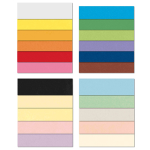 Conf.10 cartoncino Bristol Color 200gr 100x70cm nero 63 Favini