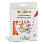 PRIMO PENNARELLI PER TESSUTO ASTUCCIO 8 COLORI