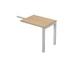 ARTEXPORT Allungo dx/sx per scrivania singola 80x60x72,5cm Rovere - AgorA'