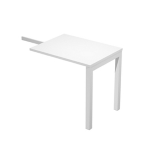ARTEXPORT Allungo dx/sx per scrivania singola 80x60x72,5cm Bianco - AgorA'
