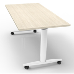 ARTEXPORT Tavolo multifunzione c/ruote 140x80xH73,7cm Rovere - Taxi