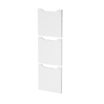 ARTEXPORT Set 3 ante c/serratura Bianco per casellari Maxi Rainbow
