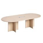 ARTEXPORT Tavolo riunione ovale 260x120cm Rovere - AgorA' Direction