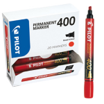 Bonus pack 15+5 marcatore permanente 400 rosso p.scalpello 4.5mm Pilot