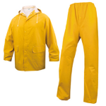 DELTAPLUS COMPLETO IMPERMEABILE EN304 Tg. M giallo (giacca+pantalone)