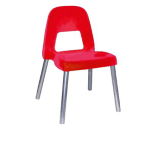 Sedia per bambini Piuma H31cm rosso CWR