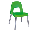 Sedia per bambini Piuma H31cm verde CWR