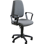 Unisit SEDIA OPERATIVA Jupiter GRIGIO SCURO C/BRACC.
