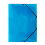 Cartella 3L C/elastico blu LUMINA 22X30 D0-3 Favorit