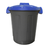 Mobil Plastic Contenitore portarifiuti Dusty 25Lt c/coperchio blu