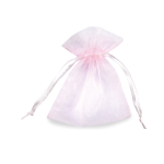 PNP 20 Sacchetti organza Milly 8,5x10cm rosa