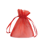 PNP 20 Sacchetti organza Milly 8,5x10cm rosso