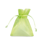 PNP 20 Sacchetti organza Milly 12,5x17cm verde mela