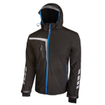 Giacca softshell Quick nero/blu Taglia L U-Power