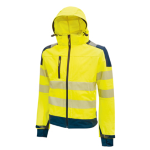 Giacca Softshell alta visibilitA' Miky giallo fluo Taglia M U-Power