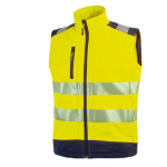 Gilet alta visibilitA' softshell Dany giallo fluo Taglia L U-Power (Delist