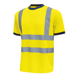 Pack 3 T-shirt alta visibilitA' Tg XXL giallo fluo Glitter U-Power
