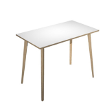 ARTEXPORT Tavolo alto 120x80xH105cm Rovere/Bianco Woody