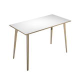 ARTEXPORT Tavolo alto 160x80xH105cm Rovere/Bianco Woody