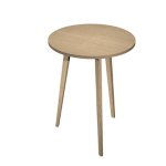 ARTEXPORT Tavolo alto tondo D80xH105cm Rovere/Rovere Woody