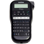 BROTHER Etichettatrice palmare portatile, nastri serie TZe da 3.5 a 12 mm. Tastiera QWER