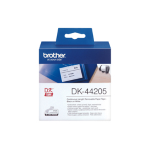 BROTHER NASTRO ADESIVO IN CARTA 62MM X 30,48MT NERO/BIANCO