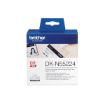 BROTHER NASTRO NON ADES IN CARTA NERO/BIANCO 54MM - 30.48MT LUNGHEZZA